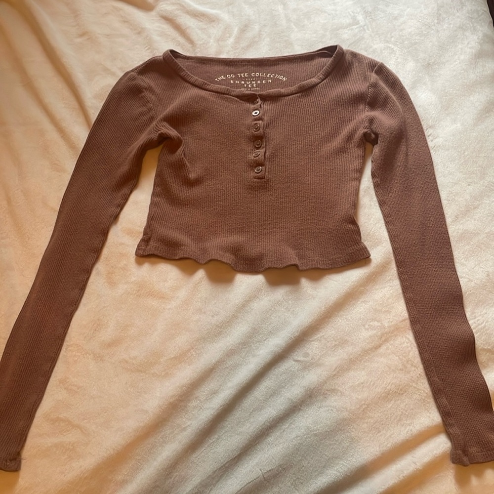 Aero cropped long sleeve